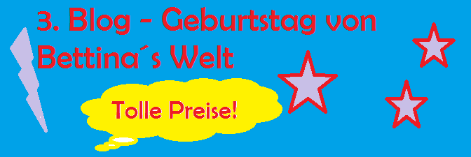 [Auslosung] Blog Geburtstag und andere&nbsp;Feiertage