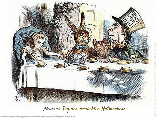 Heute ist: Tag des verrückten&nbsp;Hutmachers
